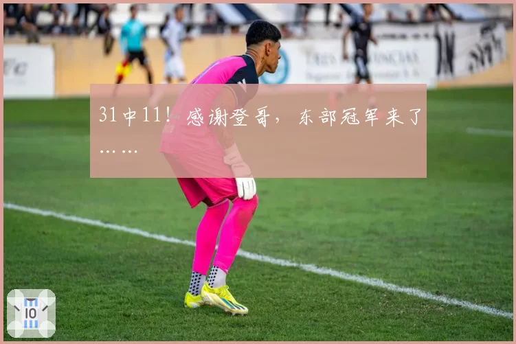 31中11！感谢登哥，东部冠军来了……